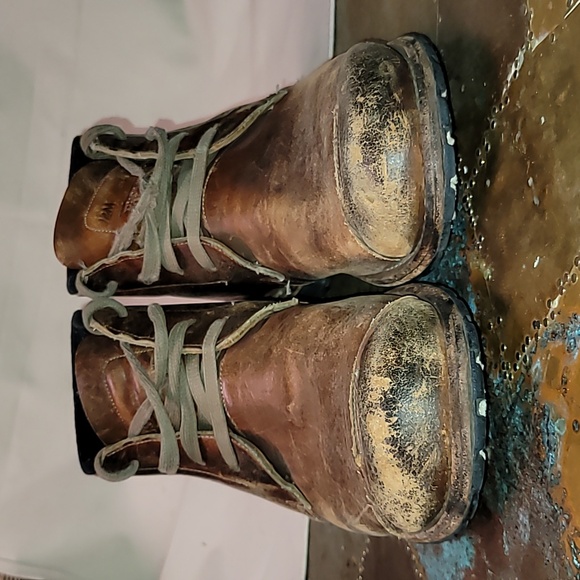 Vintage. Timberland Boot Company. Re-worked leather details. Men's size 12 - Picture 5 of 16